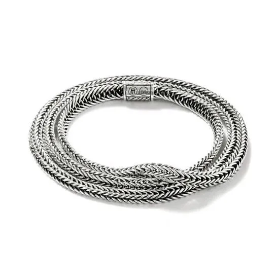 JMS always Bracelets Original John Hardy Kami Chain 455Mm Sterling Silver Triple Wrap Bracelet Bu900824xum JMS always Bracelets Original John Hardy Kami Chain 455Mm Sterling Silver Triple Wrap Bracelet Bu900824xum