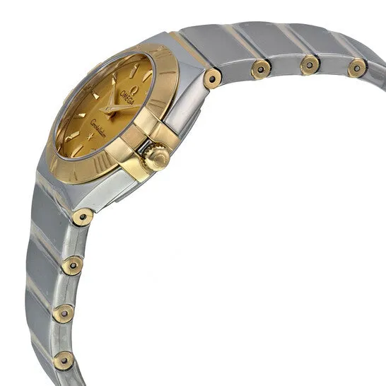 JMS always Bracelets Original Omega Constellation Champagne Dial Yellow Gold and Stainless Steel Ladies Watch 12320246008002 JMS always Bracelets Original Omega Constellation Champagne Dial Yellow Gold and Stainless Steel Ladies Watch 12320246008002