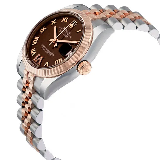 JMS always Bracelets Original Rolex Datejust Lady 31 Chocolate Brown Dial Stainless Steel and 18K Everose Gold Jubilee Bracelet Automatic Watch 178271CHRDJ JMS always Bracelets Original Rolex Datejust Lady 31 Chocolate Brown Dial Stainless Steel and 18K Everose Gold Jubilee Bracelet Automatic Watch 178271CHRDJ