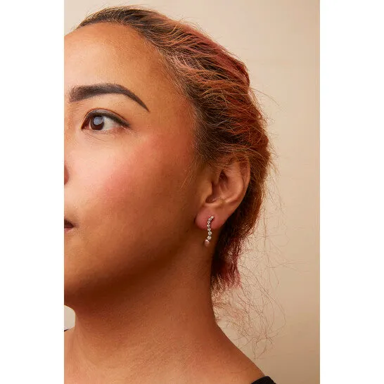 JMS always Earrings Original Haus of Brilliance 14K Yellow Gold 100 Cttw RoundCut Diamond Graduated Journey Stud Earrings IJ Color I2I3 Clarity JMS always Earrings Original Haus of Brilliance 14K Yellow Gold 100 Cttw RoundCut Diamond Graduated Journey Stud Earrings IJ Color I2I3 Clarity