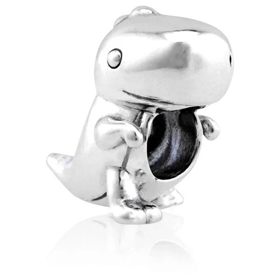 JMS always Earrings Original Pandora Dino The Dinosaur Charm In Sterling Silver JMS always Earrings Original Pandora Dino The Dinosaur Charm In Sterling Silver