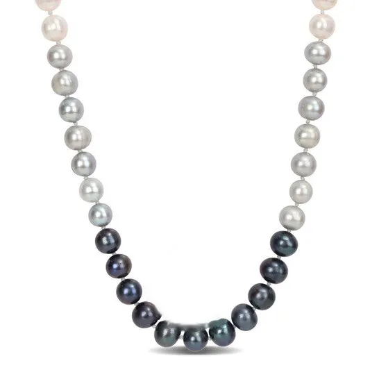 JMS always Necklaces Original AMOUR 758mm Multicolored Cultured Freshwater Pearl Strand Necklace