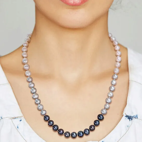 JMS always Necklaces Original AMOUR 758mm Multicolored Cultured Freshwater Pearl Strand Necklace JMS always Necklaces Original AMOUR 758mm Multicolored Cultured Freshwater Pearl Strand Necklace