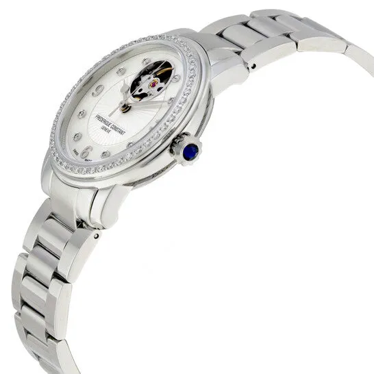 JMS always Necklaces Original Frderique Constant Heart Beat Automatic Mother of Pearl Diamond Dial Stainless Steel Ladies Watch FC310HBAD2PD6B JMS always Necklaces Original Frderique Constant Heart Beat Automatic Mother of Pearl Diamond Dial Stainless Steel Ladies Watch FC310HBAD2PD6B