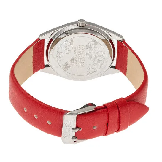 JMS always Original Crayo Graffiti Dial Red Leather Watch CRACR4002 Watches JMS always Original Crayo Graffiti Dial Red Leather Watch CRACR4002 Watches