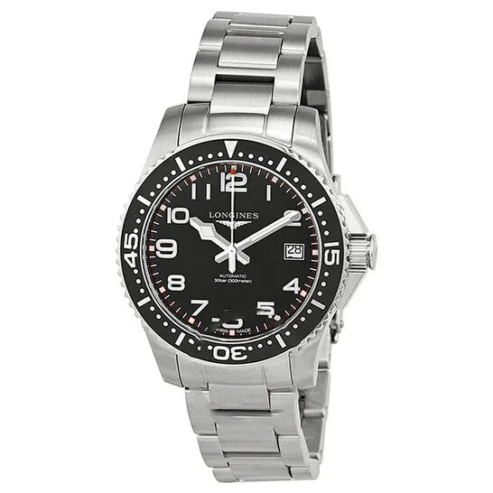 JMS always Original Longines Hydro Conquest Black Dial Stainless Steel Mens Watch L36944536 Bracelets JMS always Original Longines Hydro Conquest Black Dial Stainless Steel Mens Watch L36944536 Bracelets