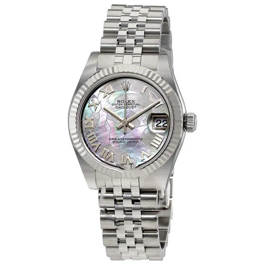 JMS always Original Rolex Datejust 31 Goldust Dream Mother of Pearl 18K White Gold Bezel Ladies Watch 178274GDMRJ Watches JMS always Original Rolex Datejust 31 Goldust Dream Mother of Pearl 18K White Gold Bezel Ladies Watch 178274GDMRJ Watches