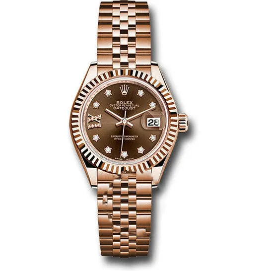 JMS always Original Rolex Lady Datejust Chocolate Diamond Dial 18K Everose Gold Watch 279175CHRDJ PreStyled Sets JMS always Original Rolex Lady Datejust Chocolate Diamond Dial 18K Everose Gold Watch 279175CHRDJ PreStyled Sets