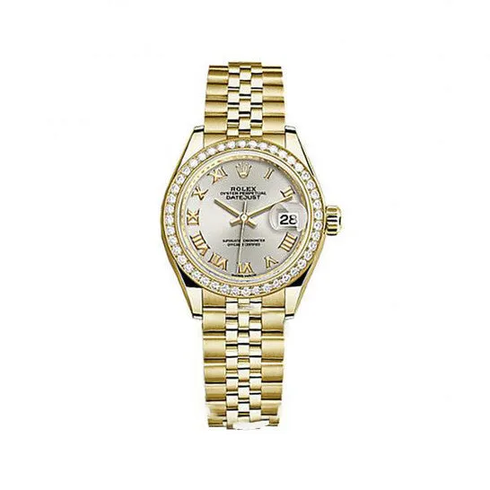 JMS always Original Rolex LadyDatejust Silver Dial 18 Carat Yellow Gold Jubilee Watch 279138SRJ Watches JMS always Original Rolex LadyDatejust Silver Dial 18 Carat Yellow Gold Jubilee Watch 279138SRJ Watches