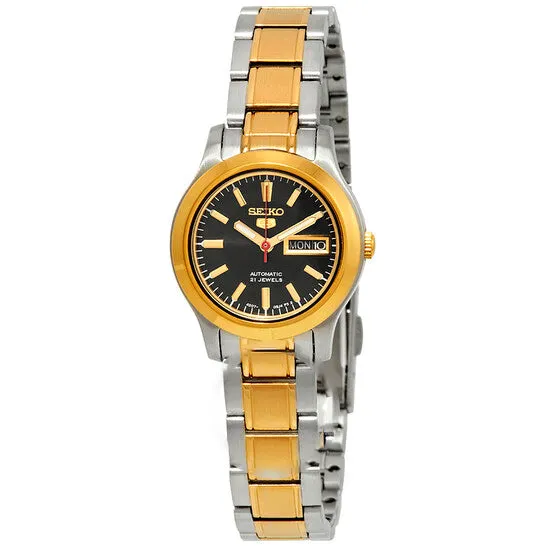 JMS always Original Seiko Series 5 Automatic Black Dial Ladies Watch SYMD94 Watches JMS always Original Seiko Series 5 Automatic Black Dial Ladies Watch SYMD94 Watches