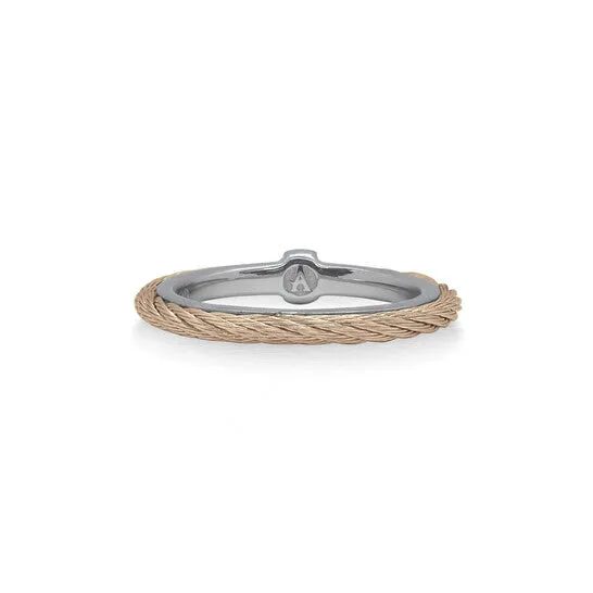 JMS always Rings Original ALOR Carnation Cable Stack Ring