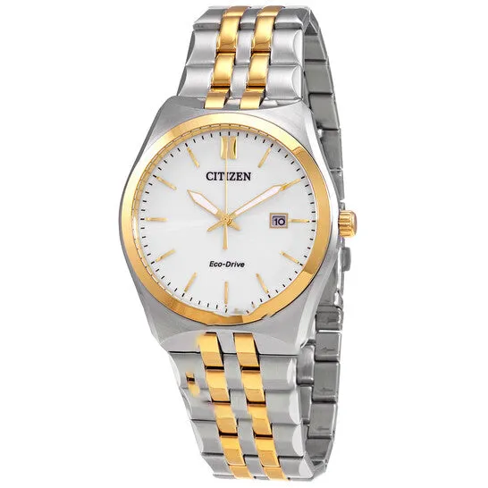 JMS always Rings Original Citizen Corso White Dial Twotone Mens Watch BM733458B JMS always Rings Original Citizen Corso White Dial Twotone Mens Watch BM733458B