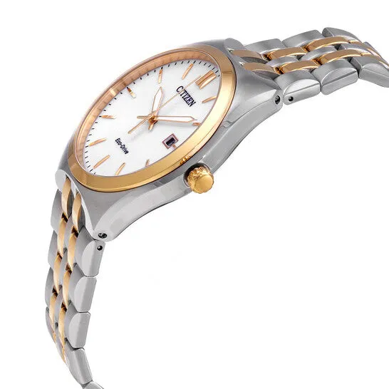 JMS always Rings Original Citizen Corso White Dial Twotone Mens Watch BM733458B JMS always Rings Original Citizen Corso White Dial Twotone Mens Watch BM733458B