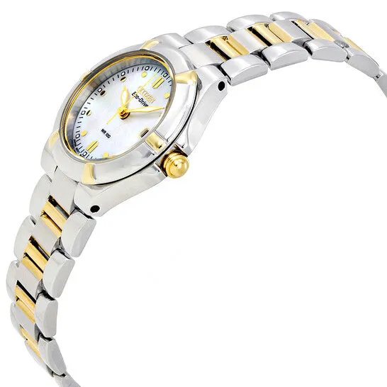 JMS always Rings Original Citizen Riva EcoDrive Mother of Pearl Twotone Ladies Watch EW153457D JMS always Rings Original Citizen Riva EcoDrive Mother of Pearl Twotone Ladies Watch EW153457D