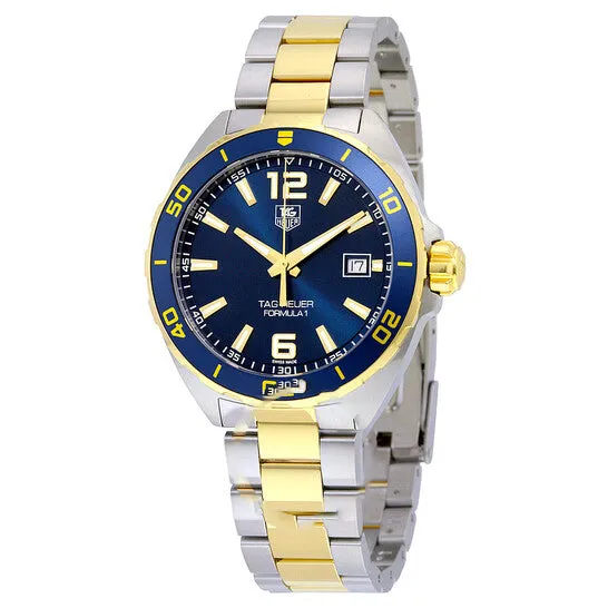 JMS always Rings Original Tag Heuer Formula 1 Navy Blue Dial Twotone Mens Watch WAZ1120BB0879 JMS always Rings Original Tag Heuer Formula 1 Navy Blue Dial Twotone Mens Watch WAZ1120BB0879