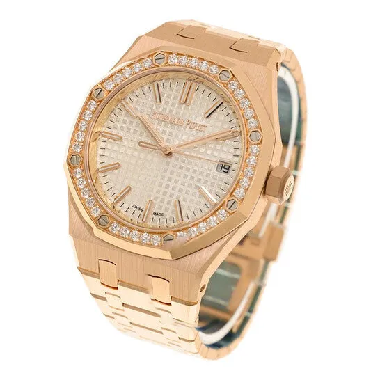 JMS always Watches Original Audemars Piguet Royal Oak Automatic Diamond Silver Dial Ladies Watch 15551ORZZ1356OR04 JMS always Watches Original Audemars Piguet Royal Oak Automatic Diamond Silver Dial Ladies Watch 15551ORZZ1356OR04
