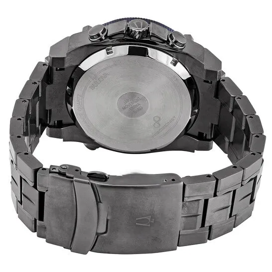 JMS always Watches Original Bulova Precisionist Chronograph Quartz BlackBlue Dial Mens Watch 98B343 JMS always Watches Original Bulova Precisionist Chronograph Quartz BlackBlue Dial Mens Watch 98B343