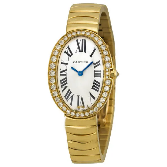 JMS always Watches Original Cartier Baignoire Silver Dial 18kt Yellow Gold Ladies Watch WB520019 JMS always Watches Original Cartier Baignoire Silver Dial 18kt Yellow Gold Ladies Watch WB520019