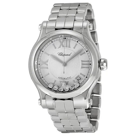 JMS always Watches Original Chopard Happy Sport Automatic Silver Dial Ladies Watch 2785593002 JMS always Watches Original Chopard Happy Sport Automatic Silver Dial Ladies Watch 2785593002