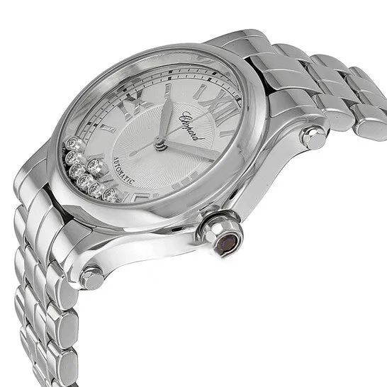 JMS always Watches Original Chopard Happy Sport Automatic Silver Dial Ladies Watch 2785593002 JMS always Watches Original Chopard Happy Sport Automatic Silver Dial Ladies Watch 2785593002