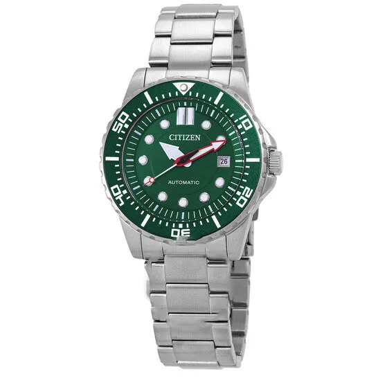 JMS always Watches Original Citizen Automatic Green Dial Watch NJ012987X JMS always Watches Original Citizen Automatic Green Dial Watch NJ012987X