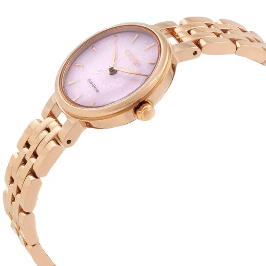 JMS always Watches Original Citizen L EcoDrive Pink Dial Ladies Watch EM099382X JMS always Watches Original Citizen L EcoDrive Pink Dial Ladies Watch EM099382X