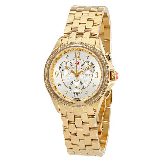 JMS always Watches Original Michele Belmore Chronograph White Dial Ladies Watch MWW29B000009 JMS always Watches Original Michele Belmore Chronograph White Dial Ladies Watch MWW29B000009