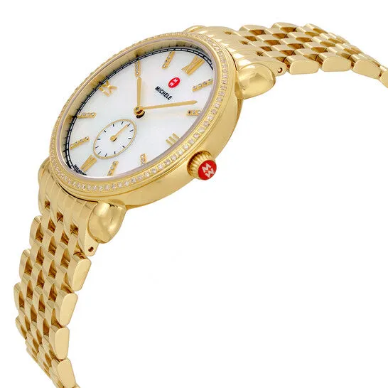 JMS always Watches Original Michele Gracile Diamond Mother of Pearl Dial Ladies Watch MWW26A000009 JMS always Watches Original Michele Gracile Diamond Mother of Pearl Dial Ladies Watch MWW26A000009