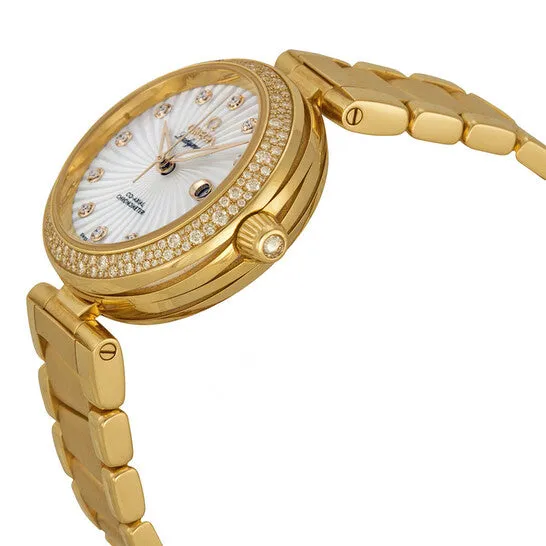 JMS always Watches Original Omega De Ville Ladymatic Mother of Pearl Dial 18kt Yellow Gold Diamond Ladies Watch 42565342055002 JMS always Watches Original Omega De Ville Ladymatic Mother of Pearl Dial 18kt Yellow Gold Diamond Ladies Watch 42565342055002