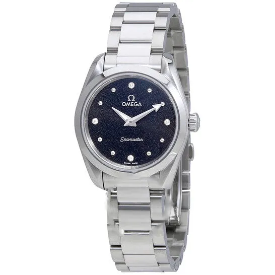JMS always Watches Original Omega Seamaster Aqua Terra Black Diamond Dial Ladies Watch 22010286051001 JMS always Watches Original Omega Seamaster Aqua Terra Black Diamond Dial Ladies Watch 22010286051001