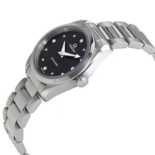 JMS always Watches Original Omega Seamaster Aqua Terra Black Diamond Dial Ladies Watch 22010286051001 JMS always Watches Original Omega Seamaster Aqua Terra Black Diamond Dial Ladies Watch 22010286051001