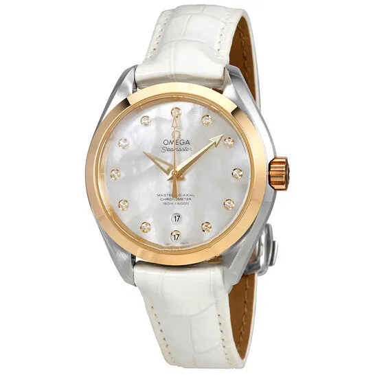 JMS always Watches Original Omega Seamaster Aqua Terra Mother of Pearl Dial Ladies Watch 23123342055002 JMS always Watches Original Omega Seamaster Aqua Terra Mother of Pearl Dial Ladies Watch 23123342055002