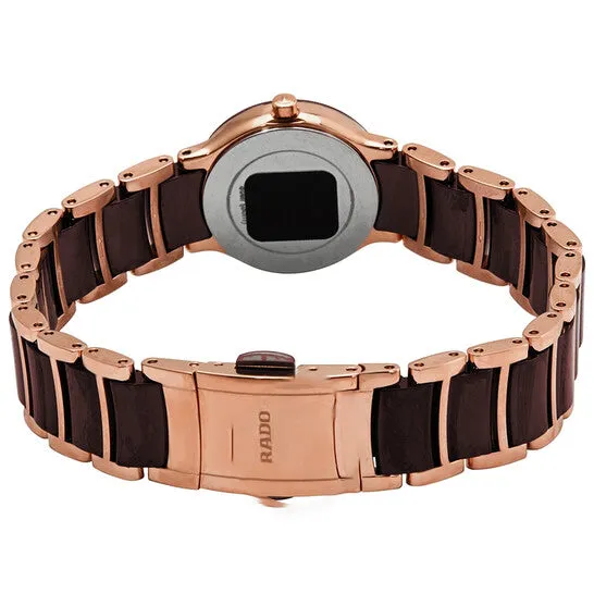 JMS always Watches Original Rado Centrix Brown Diamond Dial Ladies Watch R30190702 JMS always Watches Original Rado Centrix Brown Diamond Dial Ladies Watch R30190702