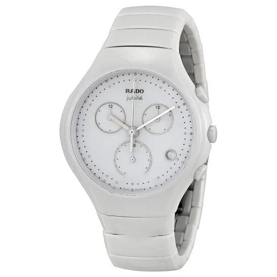 JMS always Watches Original Rado True White Chronograph Jubile Watch R27832702 JMS always Watches Original Rado True White Chronograph Jubile Watch R27832702