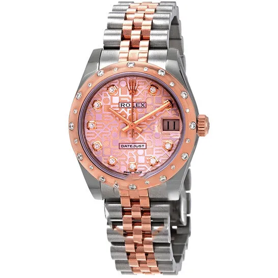 JMS always Watches Original Rolex Datejust 31 Pink Jubilee Diamond Dial Ladies Steel and 18kt Everose Gold Watch 178341PJDJ JMS always Watches Original Rolex Datejust 31 Pink Jubilee Diamond Dial Ladies Steel and 18kt Everose Gold Watch 178341PJDJ