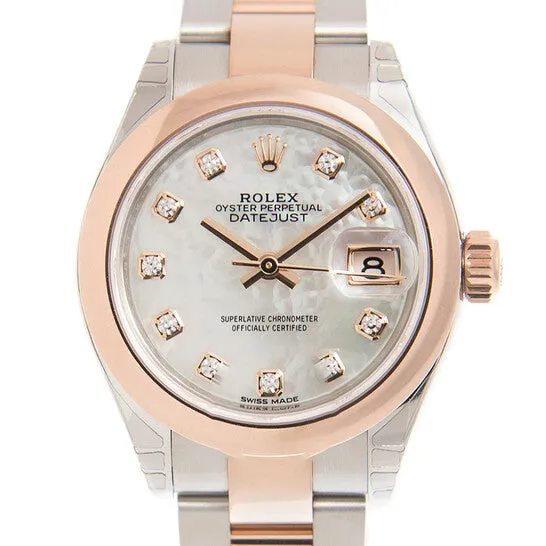 JMS always Watches Original Rolex Lady Datejust Mother of Pearl Diamond Oyster Watch 279161MDO JMS always Watches Original Rolex Lady Datejust Mother of Pearl Diamond Oyster Watch 279161MDO