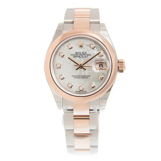 JMS always Watches Original Rolex Lady Datejust Mother of Pearl Diamond Oyster Watch 279161MDO JMS always Watches Original Rolex Lady Datejust Mother of Pearl Diamond Oyster Watch 279161MDO
