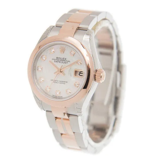 JMS always Watches Original Rolex Lady Datejust Mother of Pearl Diamond Oyster Watch 279161MDO JMS always Watches Original Rolex Lady Datejust Mother of Pearl Diamond Oyster Watch 279161MDO