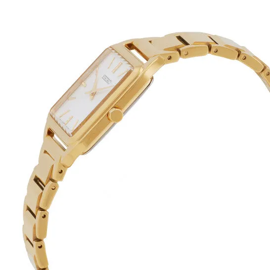 JMS always Watches Original Seiko Essentials Quartz Gold Dial Ladies Watch SWR078 JMS always Watches Original Seiko Essentials Quartz Gold Dial Ladies Watch SWR078