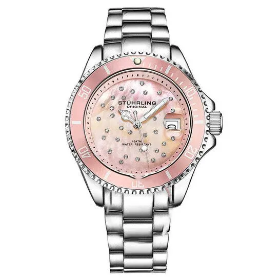 JMS always Watches Original Stuhrling Original Vogue Pink Dial Ladies Watch M15870 JMS always Watches Original Stuhrling Original Vogue Pink Dial Ladies Watch M15870