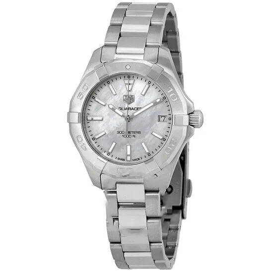 JMS always Watches Original Tag Heuer Aquaracer White Mother of Pearl Dial Ladies Watch WBD1311BA0740 JMS always Watches Original Tag Heuer Aquaracer White Mother of Pearl Dial Ladies Watch WBD1311BA0740
