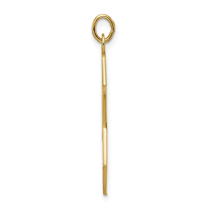 Necklaces Goldia 14k Yellow Gold Polished Solid Star of David Pendant
