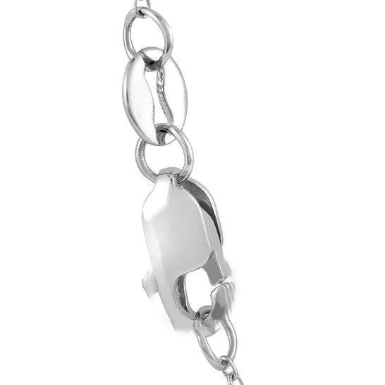 Necklaces JMS always Original LB Exclusive 14K White Gold 010 ct Diamond Bar Necklace Necklaces JMS always Original LB Exclusive 14K White Gold 010 ct Diamond Bar Necklace