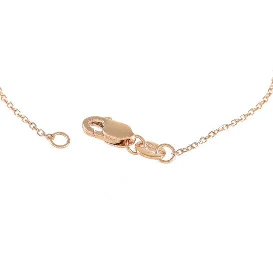 Necklaces JMS always Original LB Exclusive 18K Rose Gold 100 ct Diamond Safety Pin Pendant Necklace Necklaces JMS always Original LB Exclusive 18K Rose Gold 100 ct Diamond Safety Pin Pendant Necklace