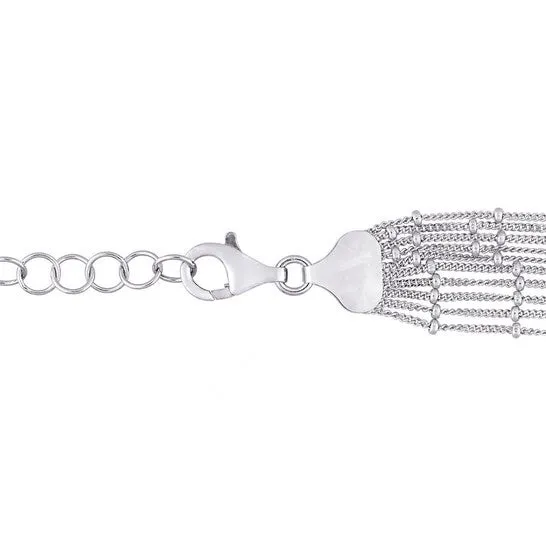 Original AMOUR MultiStrand Chain Necklace In Sterling Silver 16 In JMS always Necklaces Original AMOUR MultiStrand Chain Necklace In Sterling Silver 16 In JMS always Necklaces