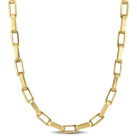 Original AMOUR Oval Link Chain Necklace In 14K Yellow Gold JMS always Necklaces Original AMOUR Oval Link Chain Necklace In 14K Yellow Gold JMS always Necklaces