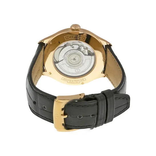 Original Baume et Mercier Clifton Automatic Silver Dial 18kt Rose Gold Mens Watch M0A10058 JMS always Earrings Original Baume et Mercier Clifton Automatic Silver Dial 18kt Rose Gold Mens Watch M0A10058 JMS always Earrings