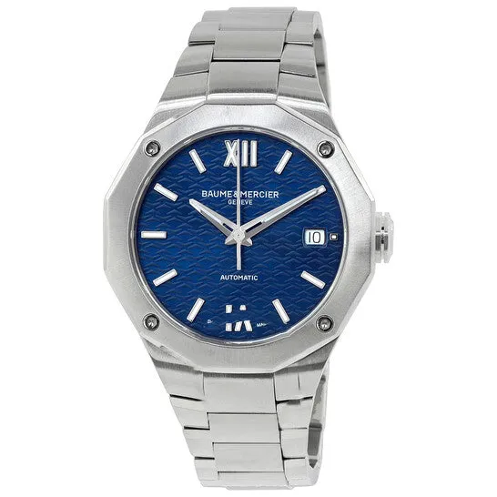 Original Baume et Mercier Riviera Automatic Blue Dial Unisex Watch M0A10679 JMS always Watches Original Baume et Mercier Riviera Automatic Blue Dial Unisex Watch M0A10679 JMS always Watches