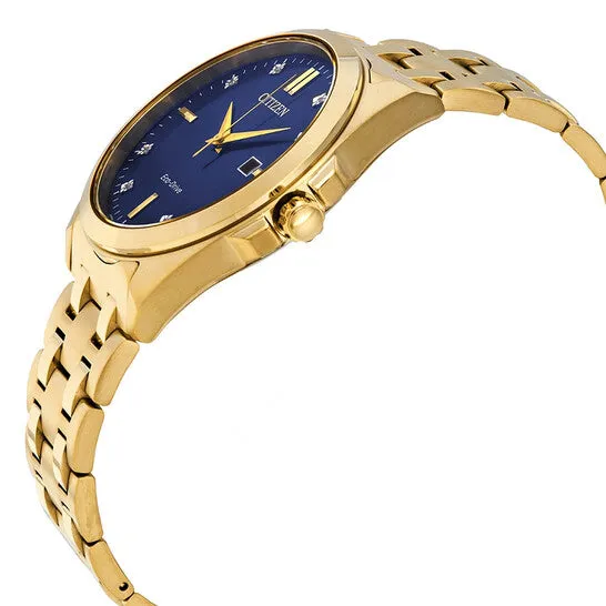 Original Citizen Corso EcoDrive Diamond Blue Dial Watch BM710351L JMS always Watches Original Citizen Corso EcoDrive Diamond Blue Dial Watch BM710351L JMS always Watches
