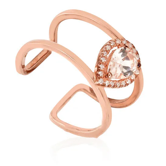 Original Diamanti Per Tutti Ladies Rosegold Fusion Open Ring JMS always Rings Original Diamanti Per Tutti Ladies Rosegold Fusion Open Ring JMS always Rings